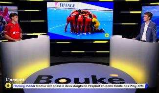 L'accent : Le Hockey Namur 3e de DH en indoor
