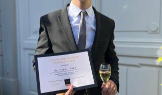 Un jeune étudiant namurois de l'Ilon Saint-Jacques remporte le concours Junior champagne !