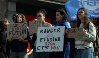 Augmentation du minerval: les étudiants en colère!