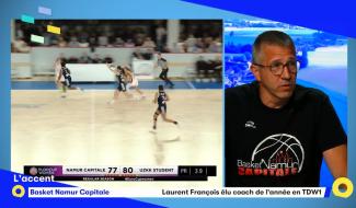 Basket Namur Capitale : Laurent François élu coach de l'année