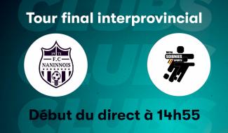 Football tour final interprovincial entre Naninne et Jemappe