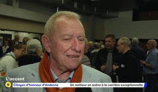 Un citoyen d'honneur d'Andenne à la carrière exceptionnelle