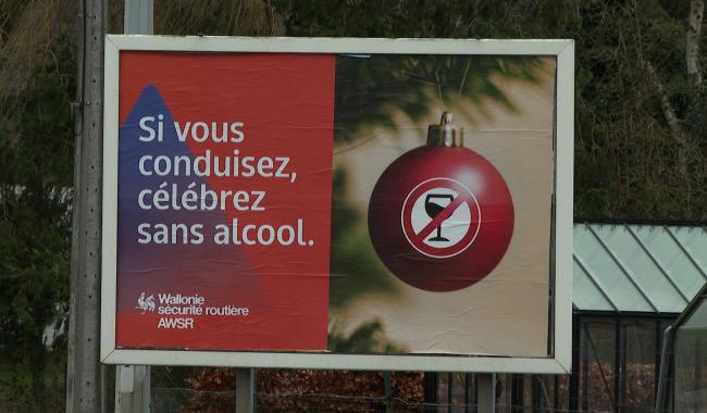 "0% alcool au volant": la campagne de fin d'année de l'AWSR