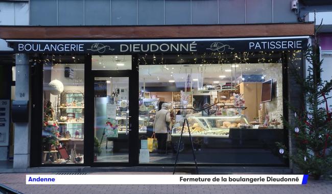 Fermeture de la Boulangerie Dieudonné