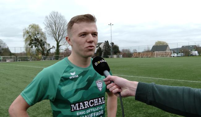 Rémi Robert, milieu de Lustin : « Si on avait voulu faire mieux, on n’aurait pas pu »