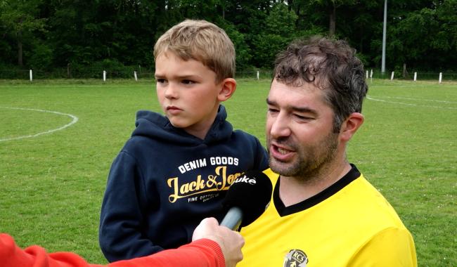 Les réactions du maintien de Florennes avec deux des protagonistes principaux