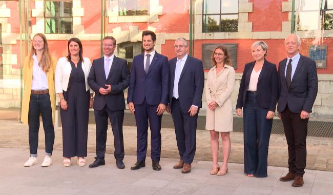 Prestation de serment des ministres wallons