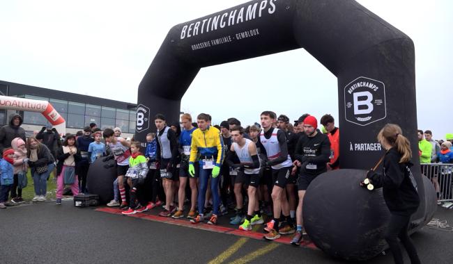 Froid piquant et nouveau record de participation pour la 10e édition des Foulées des Neiges