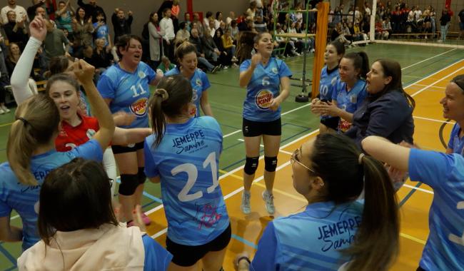 Volley Provinciale 1 : Jemeppe remporte le Test-Match face à Floreffe et s'offre le titre