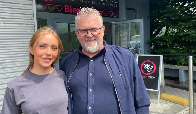 Les Carolos Alain et Louna reprennent l'espace du Lunch Garden de Wépion qui devient Master cooking