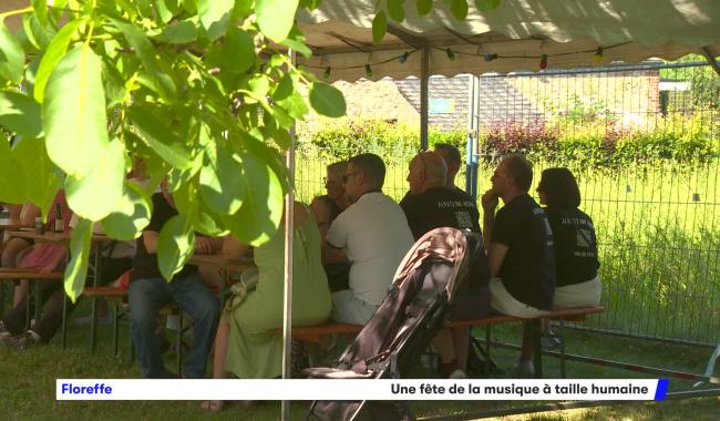 À Floreffe, la fête de la musique a fait le plein de good vibes !