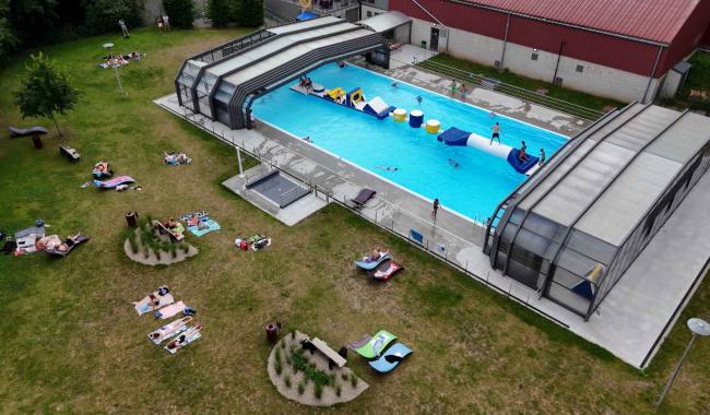Walcourt : la piscine communale fait sensation cet été