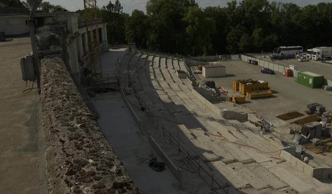 À la découverte des coulisses du stade des jeux de la Citadelle
