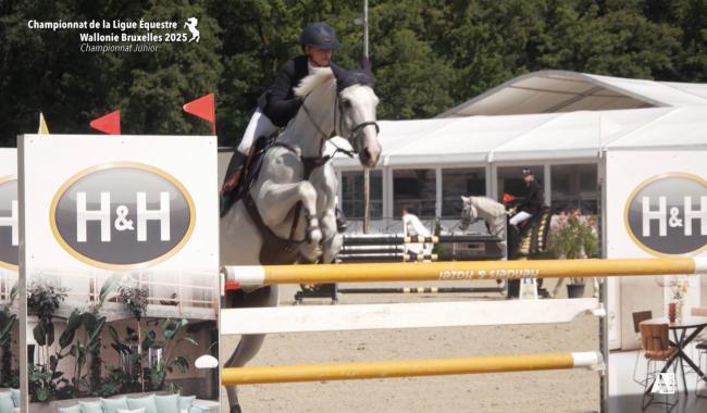 Live complet des championnats francophones de Jumping à Gesves, catégories juniors et seniors