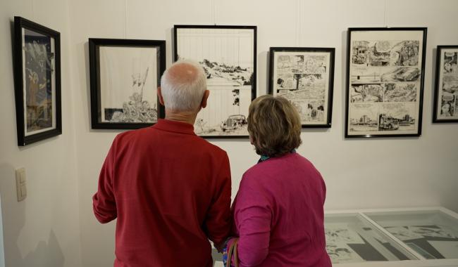 Exposition: hommage au dessinateur namurois Claude Laverdure