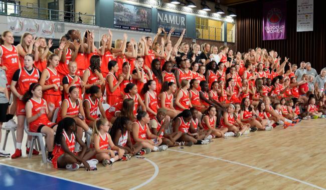 Le Basket Namur Capitale dévoile ses différentes équipes pour la saison 2025-2026