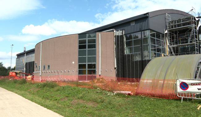 Floreffe : le chantier du hall omnisports prend du retard, certains clubs sont en difficulté