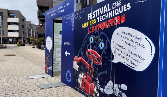 Une exposition dédiée aux métiers techniques s’installe à Andenne