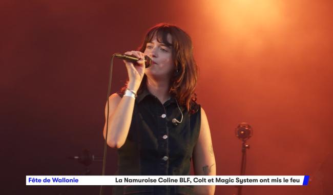 Magic System, Colt et la Namuroise Coline BLF ont mis le feu aux Fêtes de Wallonie