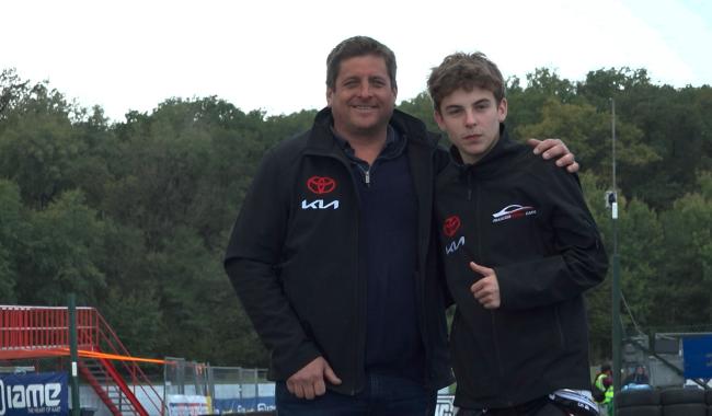Karting : Portrait d'Antoine Duval, le fils prometteur de François Duval