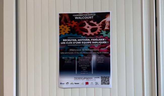 Walcourt : la Coordination Emploi aide les entreprises à construire des équipes solides