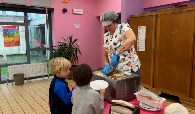 Walcourt : des repas frais et locaux à la cantine