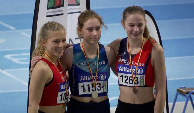 Championnats LBFA Indoor : Adèle Duez et Romain De Lenart confirment déjà chez les scolaires