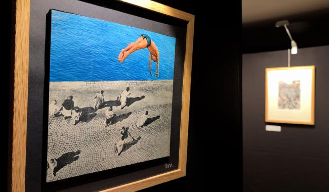 “Ctrl V” : le collage à l’honneur au Centre culturel de Couvin