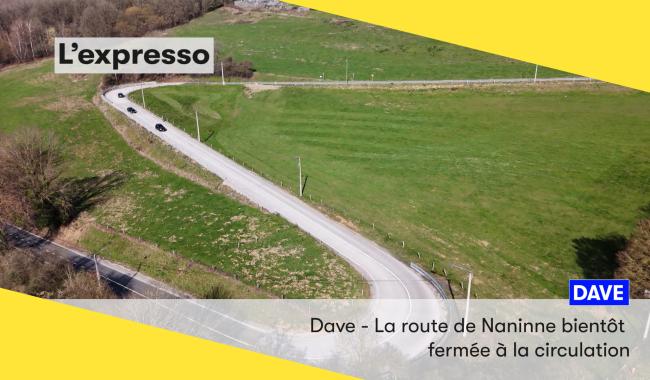 L'expresso : travaux à Dave et football
