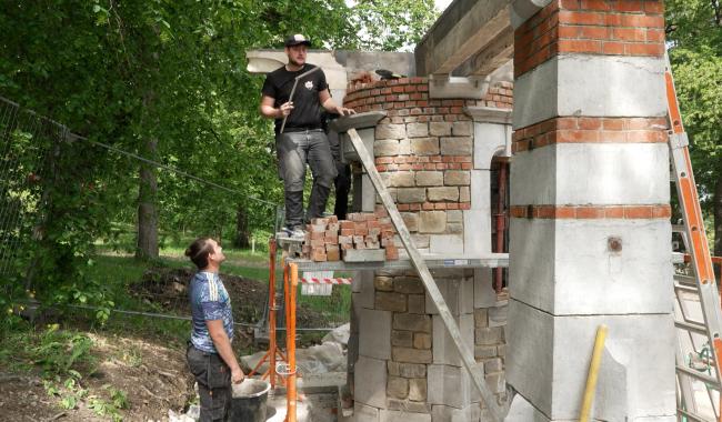 Le pavillon Hobé renaît à la citadelle de Namur