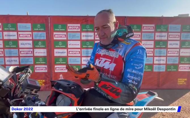 Le pilote Mikaël Despontin