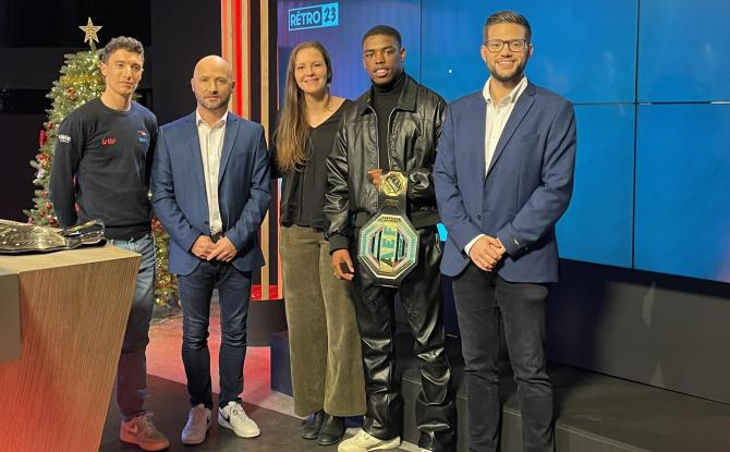 Le meilleur du Sport en 2023 avec Patrick Habirora, Valérie El Houssine et Sylvain Moniquet