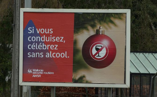 "0% alcool au volant": la campagne de fin d'année de l'AWSR