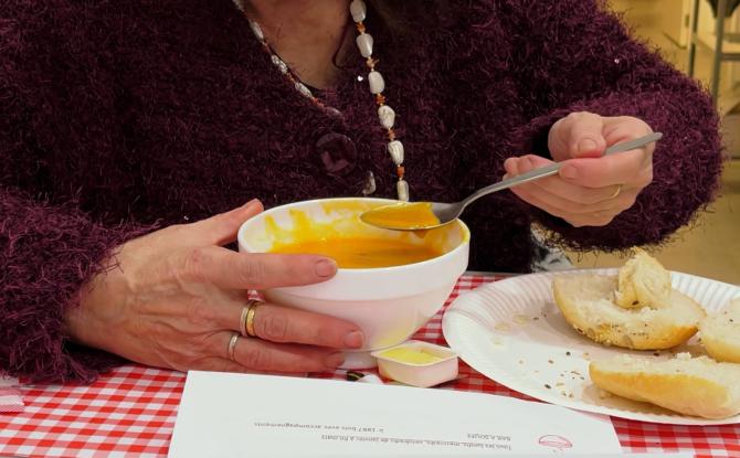 Couvin - Avec les températures négatives c'est le bar à soupe de la Croix-Rouge qui signe son retour