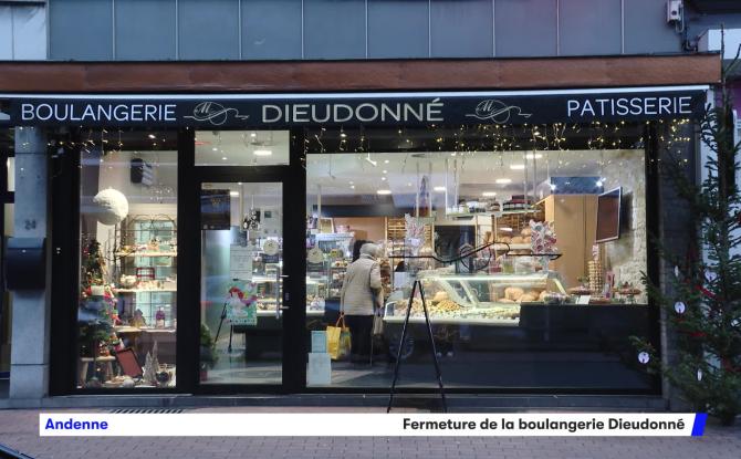 Fermeture de la Boulangerie Dieudonné