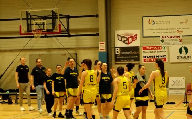 R1 Dames. Chaud le derby entre Boninne et Natoye.