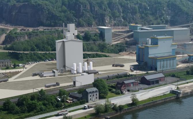Le groupe Lhoist veut décarboner son site de Marche-les-Dames
