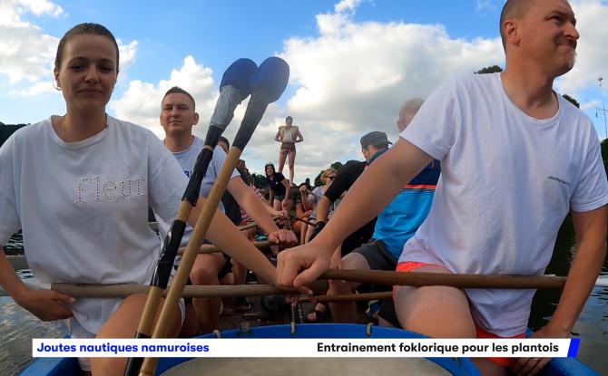 Joutes nautiques namuroises : une semaine d'entraînement intensive pour les Jambois et les Plantois