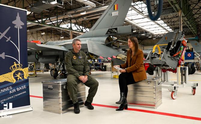 Entrée Libre - Rencontre avec le colonel de la base aérienne de Florennes
