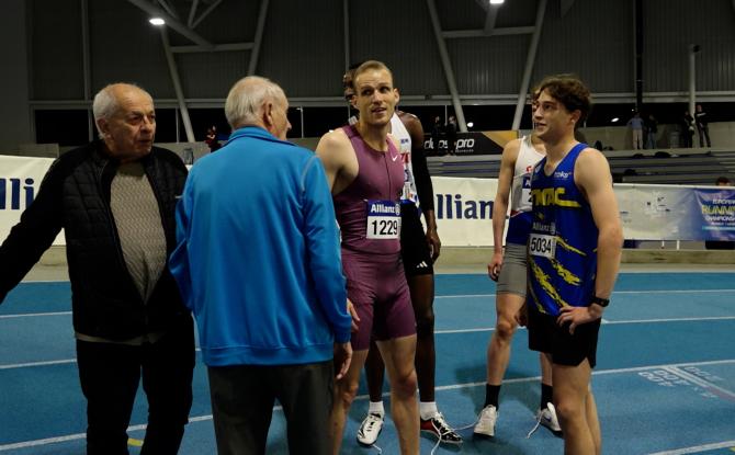 Record d' Europe sur le 600 mètres pour Eliott Crestan !