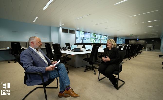 Sophie Lavaux, une Sombreffoise assure la sécurité de Bruxelles