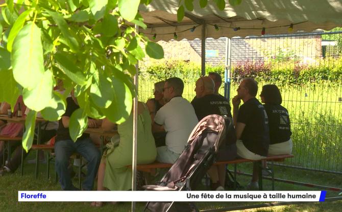 À Floreffe, la fête de la musique a fait le plein de good vibes !