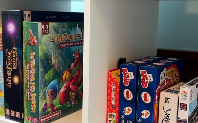 Walcourt  - L'école autonome a inauguré une ludothèque pour les élèves et les familles