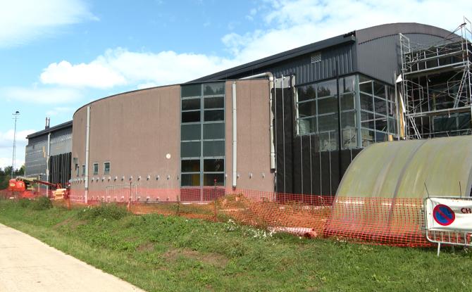 Floreffe : le chantier du hall omnisports prend du retard, certains clubs sont en difficulté