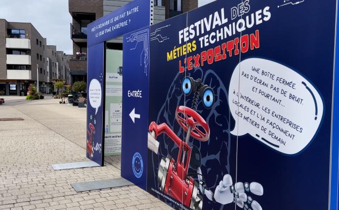 Une exposition dédiée aux métiers techniques s’installe à Andenne