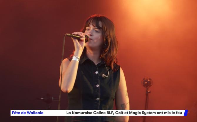 Magic System, Colt et la Namuroise Coline BLF ont mis le feu aux Fêtes de Wallonie