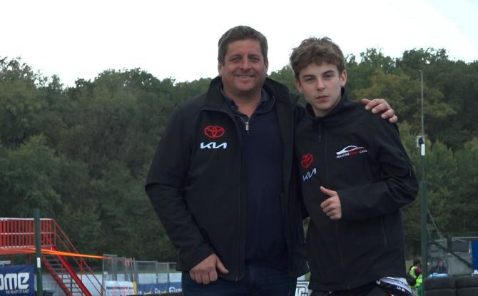Karting : Portrait d'Antoine Duval, le fils prometteur de François Duval