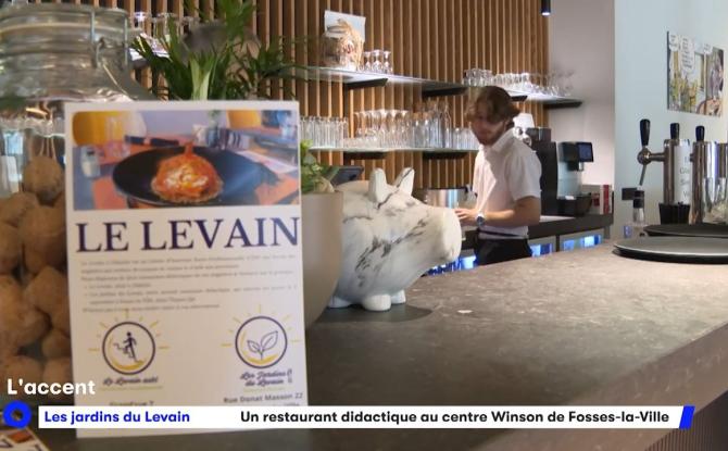 Le Levain,un nouveau restaurant didactique à Fosses-la-Ville
