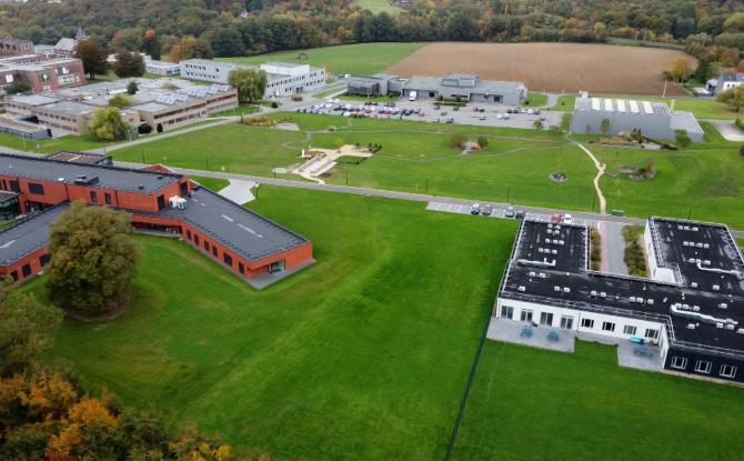 Centre neuro psychiatrique Saint-Martin : trois nouveaux bâtiments à Dave