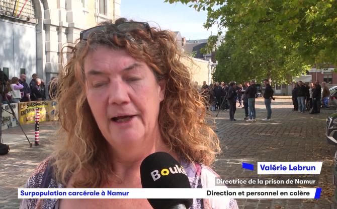 La prison de Namur a rejoint le mouvement de protestation contre la surpopulation carcérale